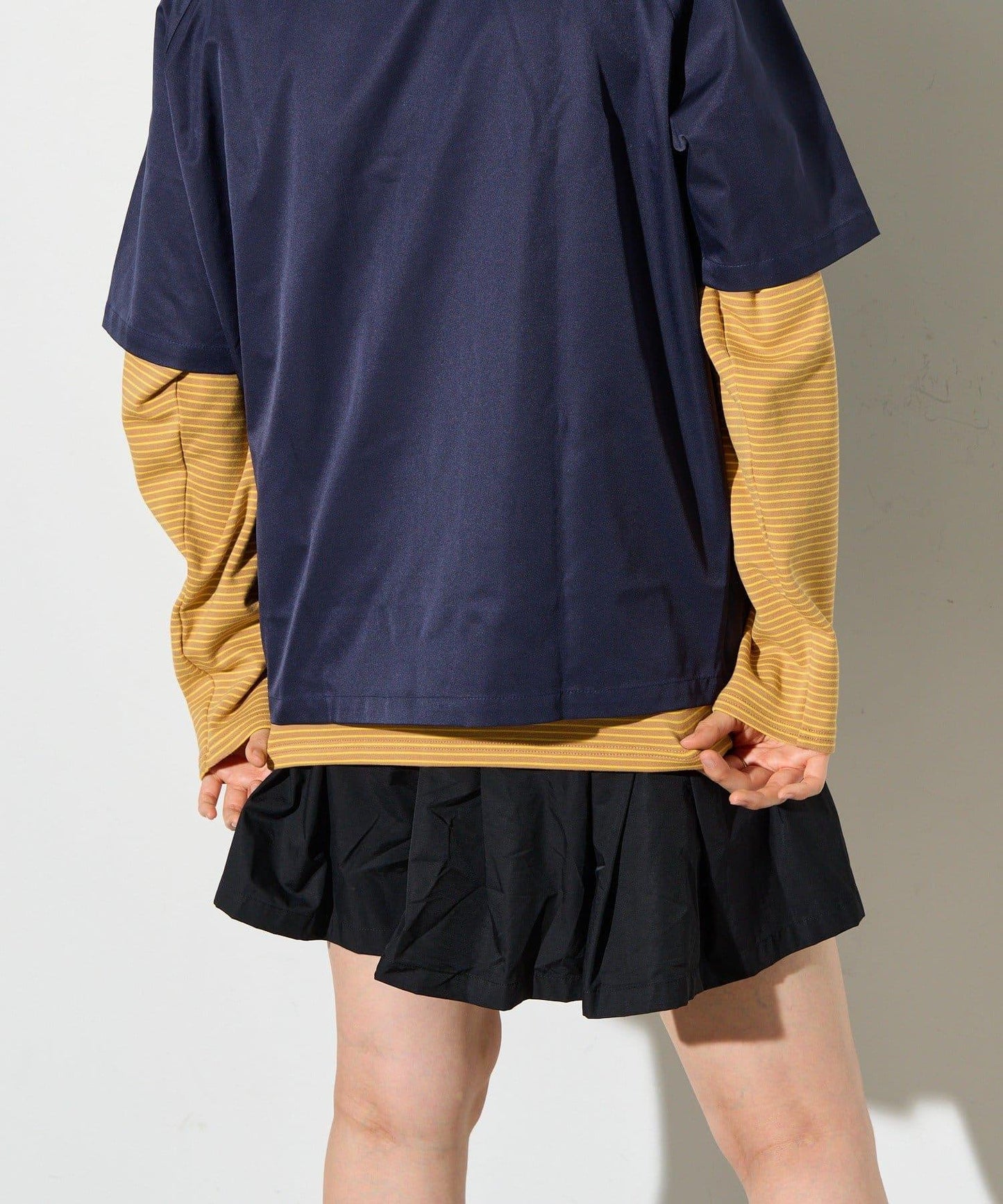 B-DAY STORE 條紋針織上衣
