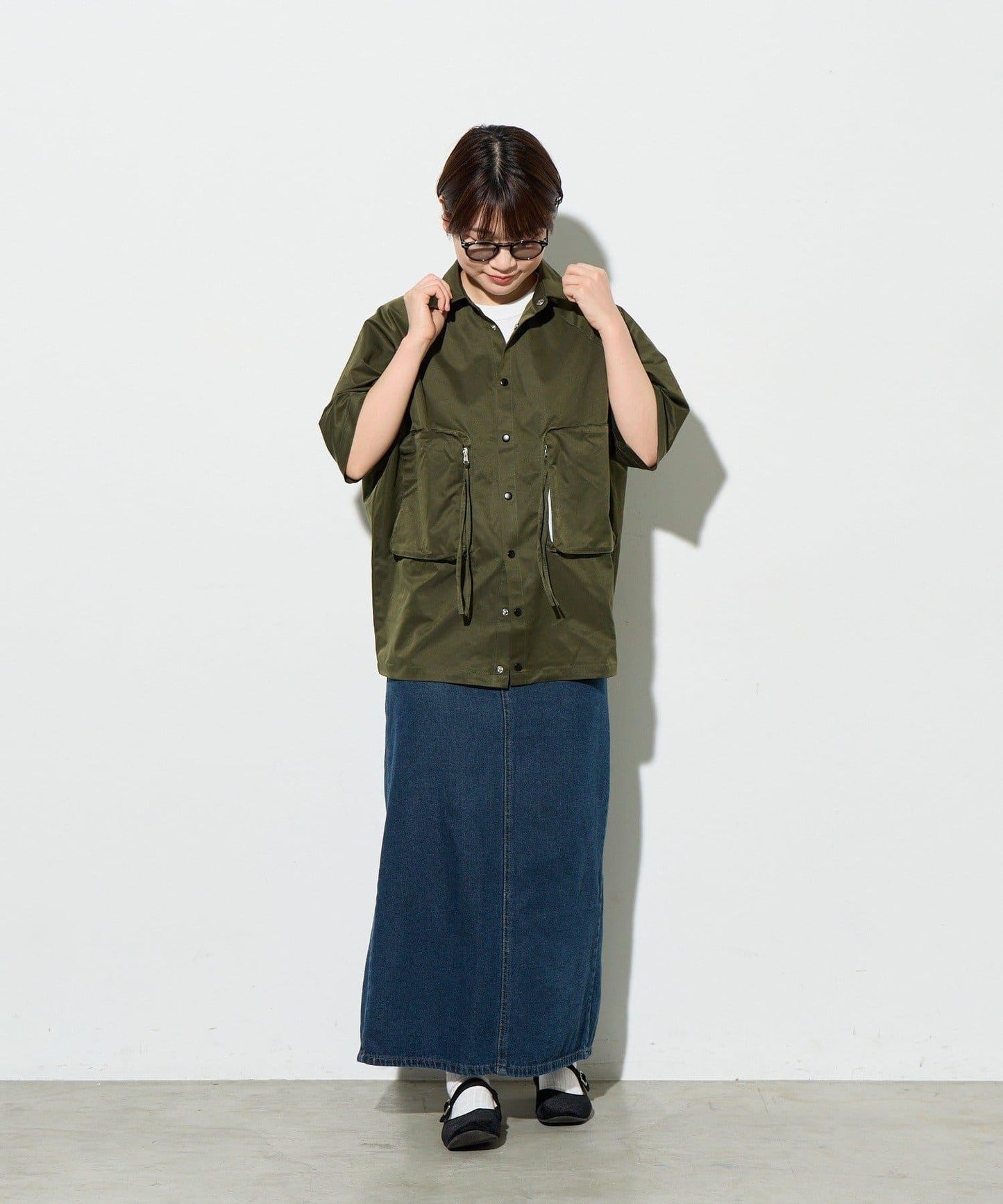 B-DAY STORE 大口袋設計襯衫
