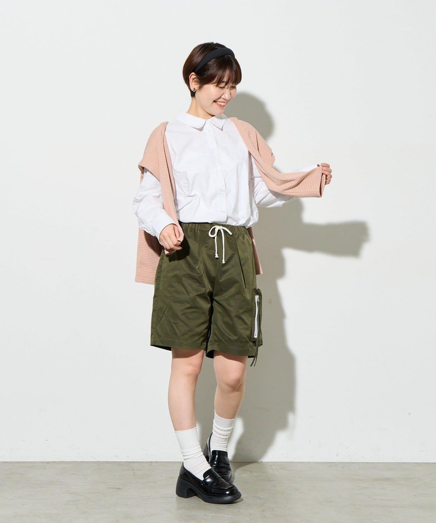 B-DAY STORE 大口袋 休閒短褲