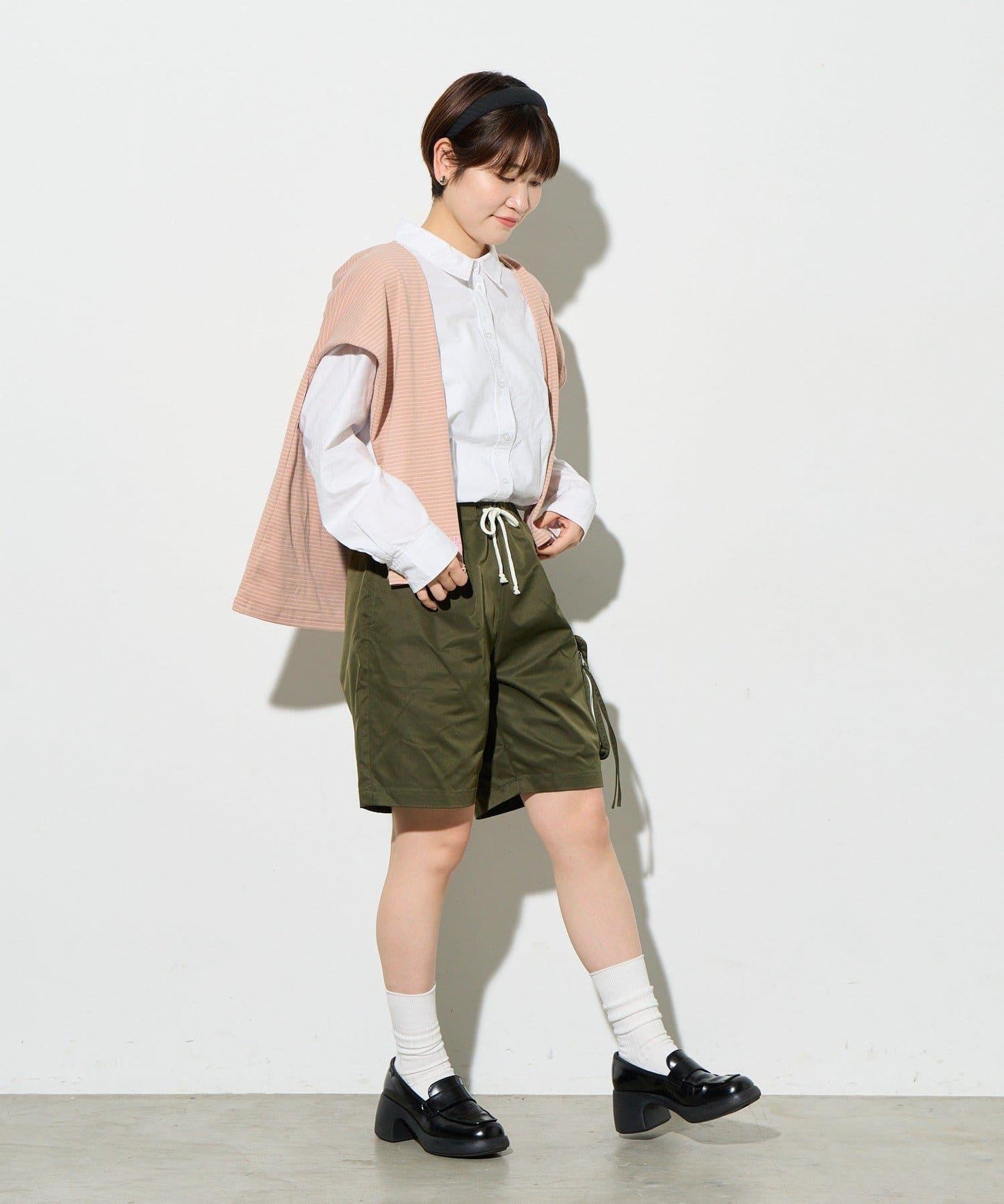 B-DAY STORE 條紋針織上衣