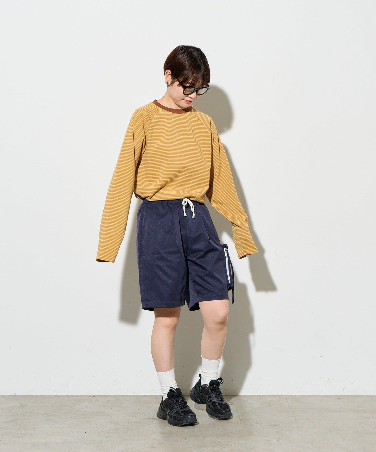 B-DAY STORE 條紋針織上衣