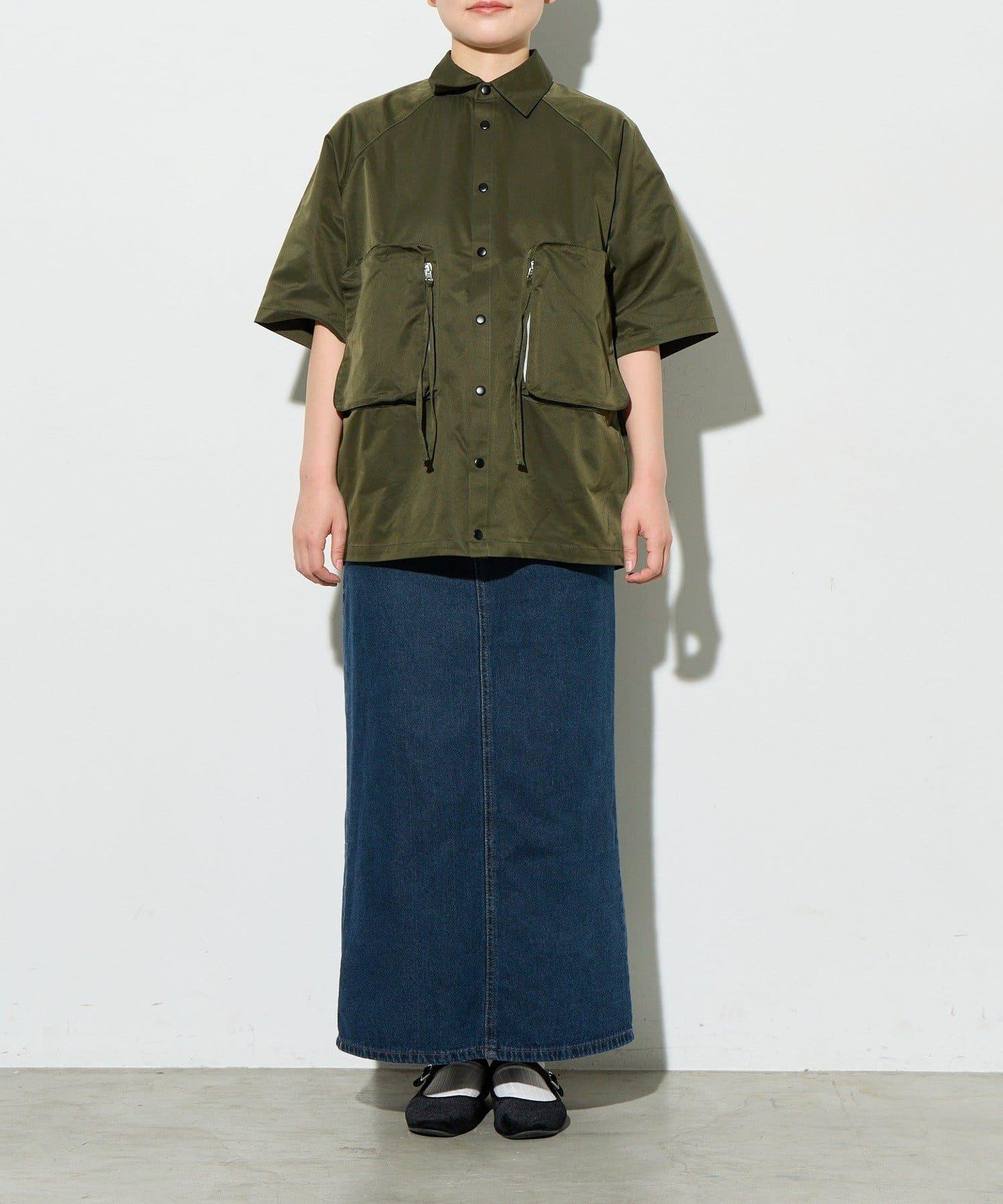 B-DAY STORE 大口袋設計襯衫