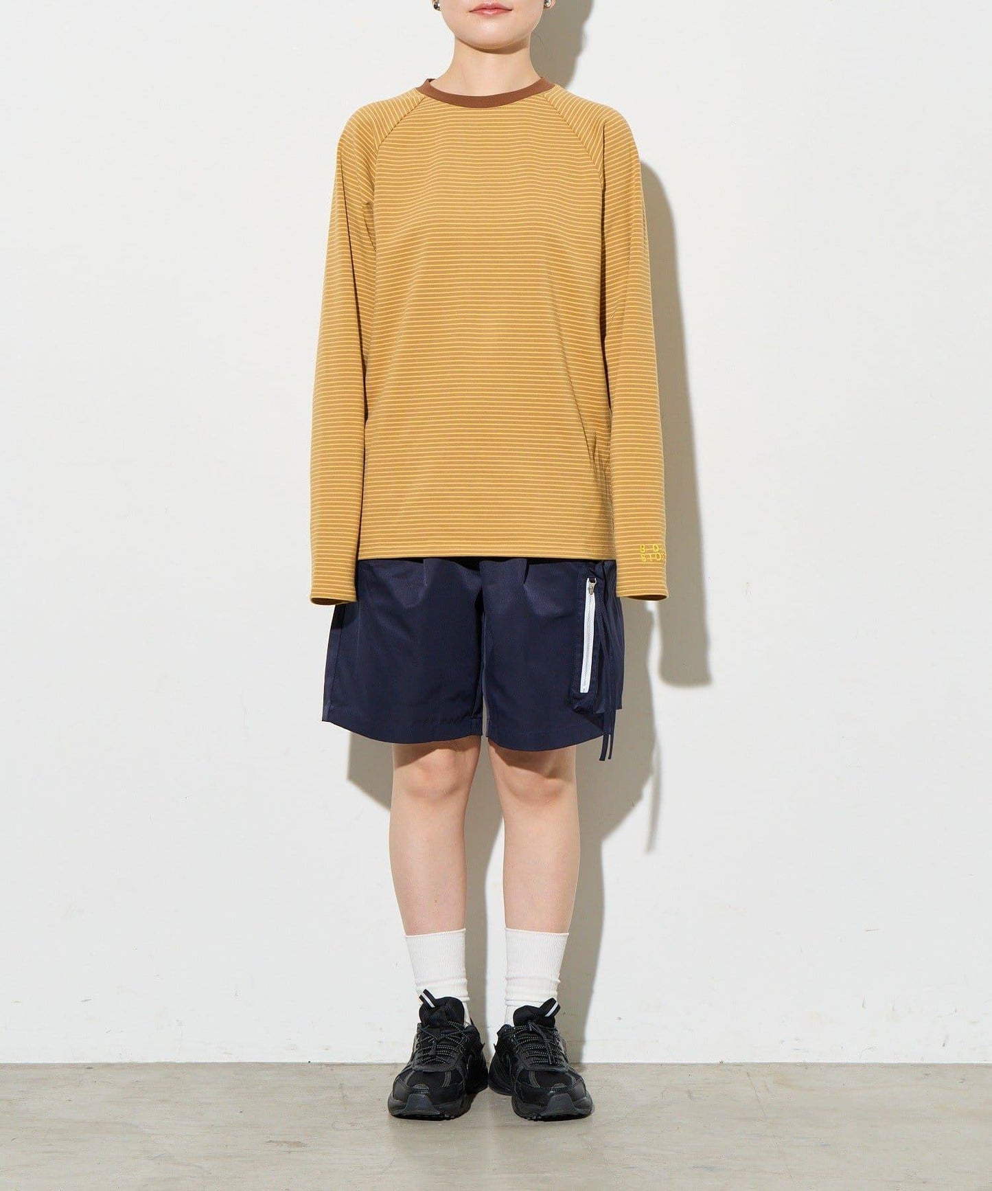 B-DAY STORE 條紋針織上衣
