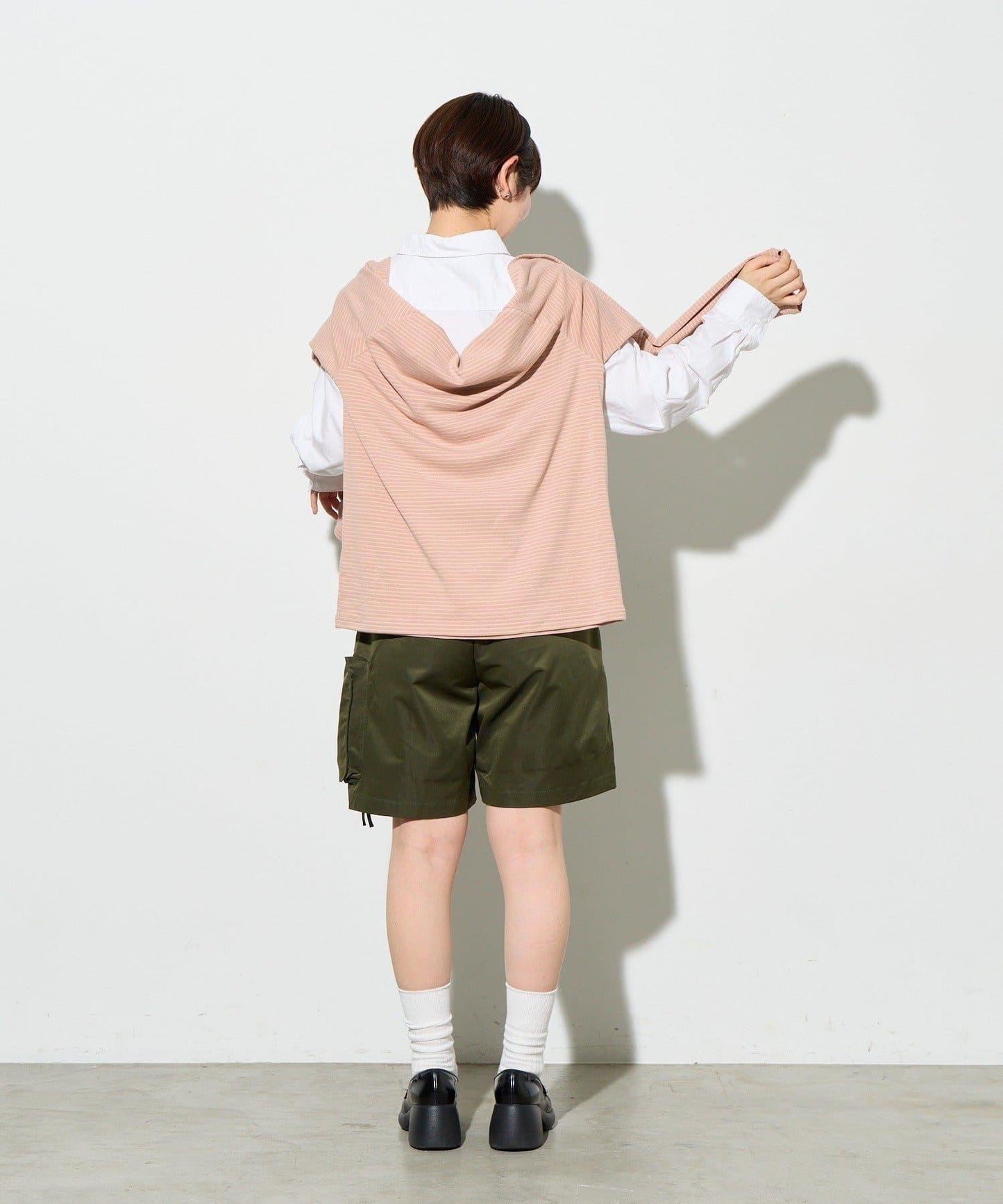 B-DAY STORE 條紋針織上衣