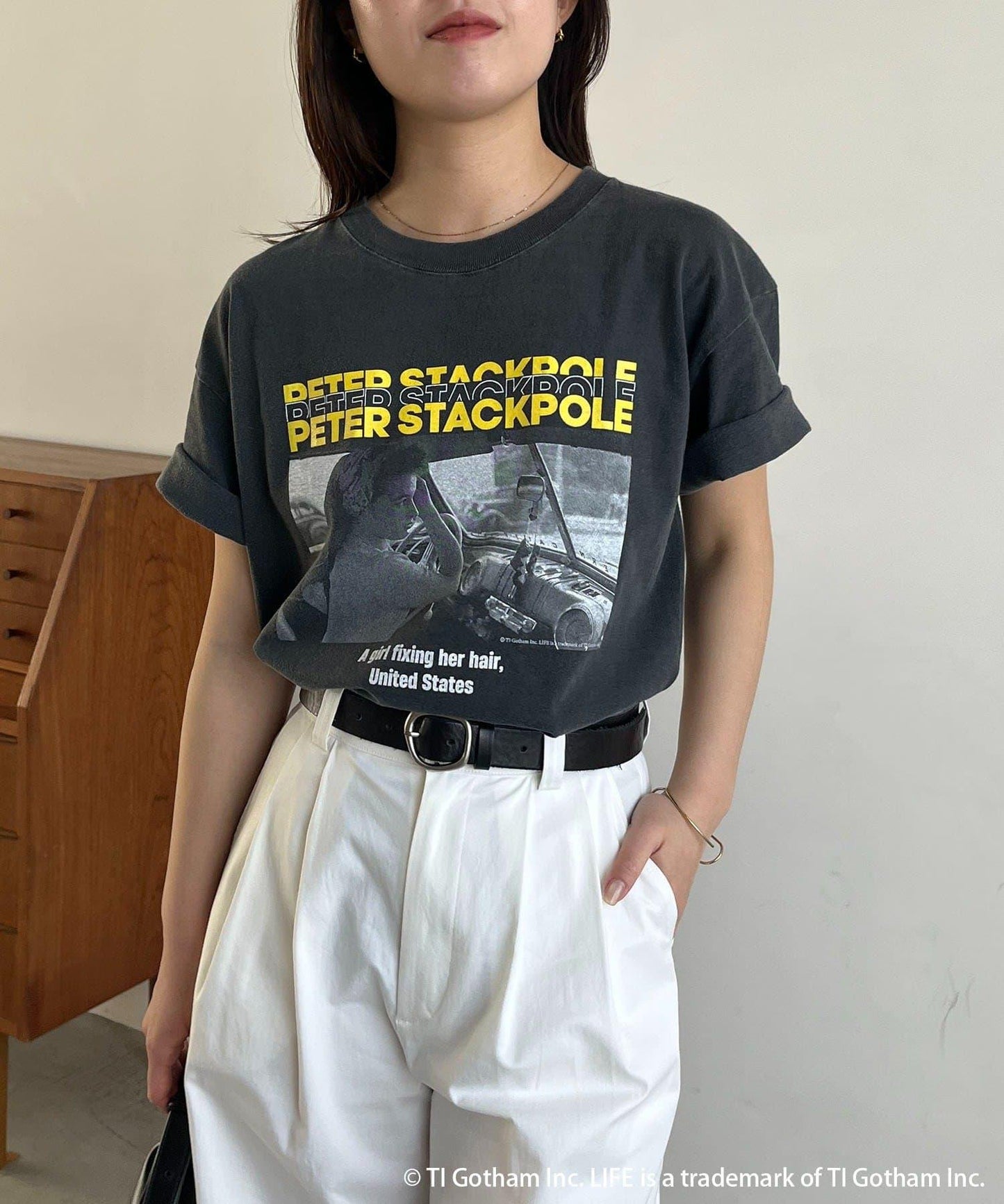 GOOD ROCK SPEED PETER PHOTO T T恤