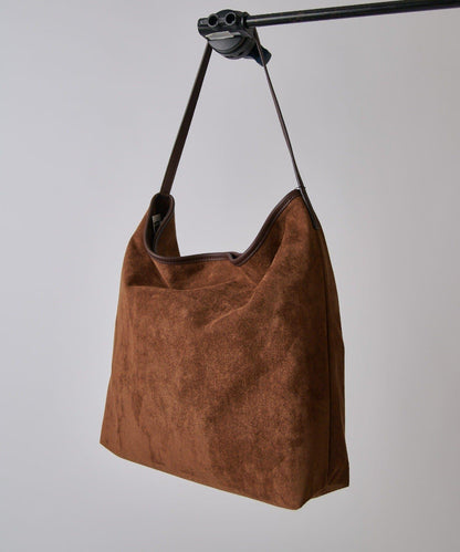 麂皮褶襉 Un coeur suede drape one shoulder 單肩包