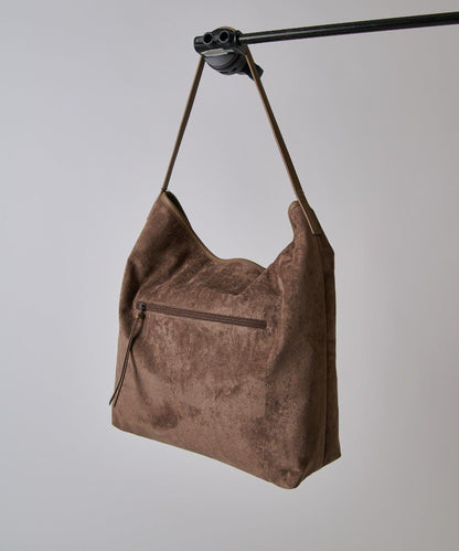 麂皮褶襉 Un coeur suede drape one shoulder 單肩包