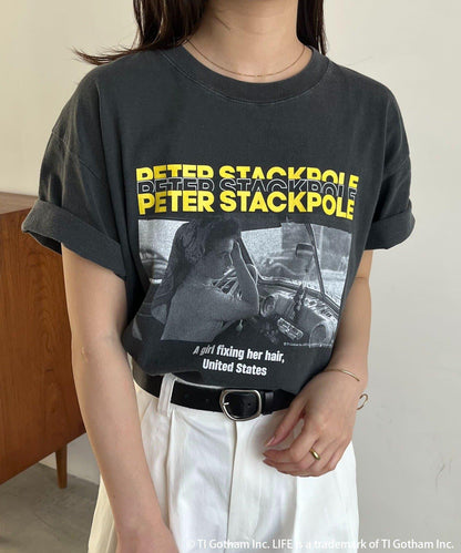 GOOD ROCK SPEED PETER PHOTO T T恤