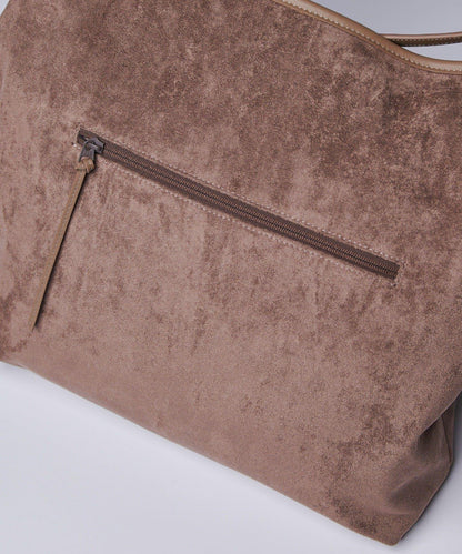 麂皮褶襉 Un coeur suede drape one shoulder 單肩包