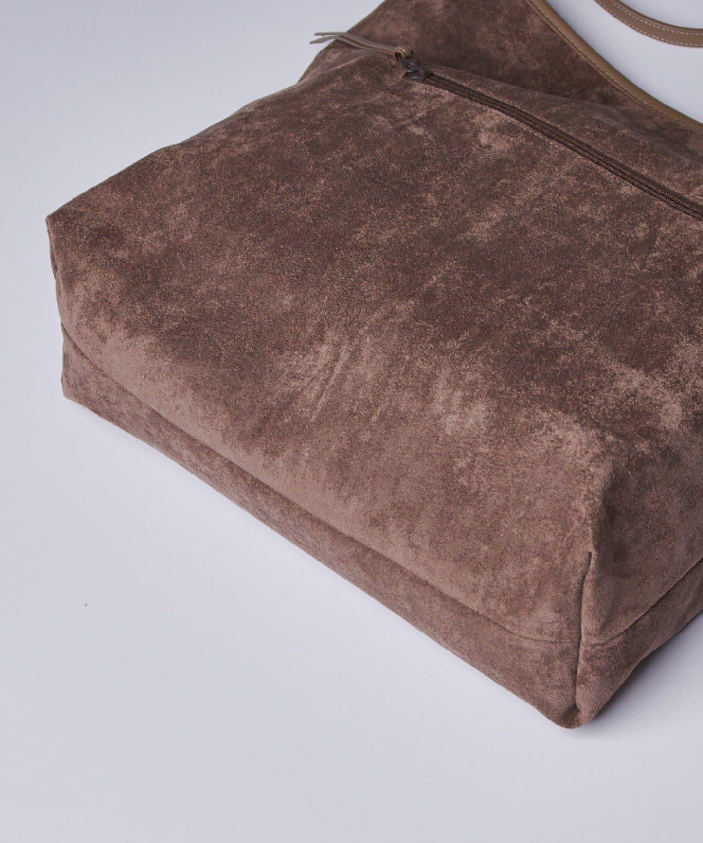 麂皮褶襉 Un coeur suede drape one shoulder 單肩包