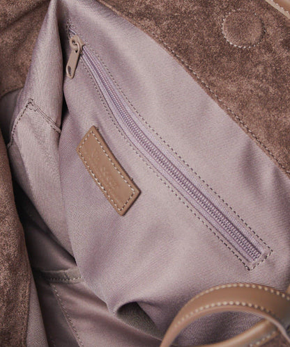 麂皮褶襉 Un coeur suede drape one shoulder 單肩包