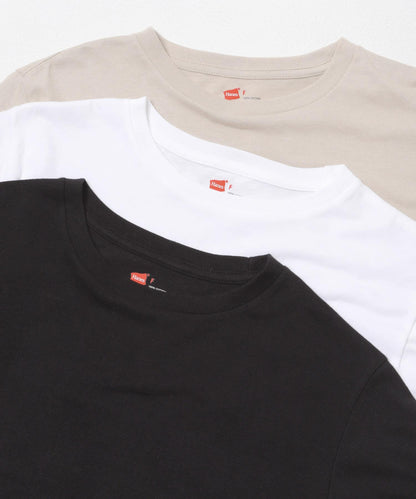 HANES 3P 圓領T恤