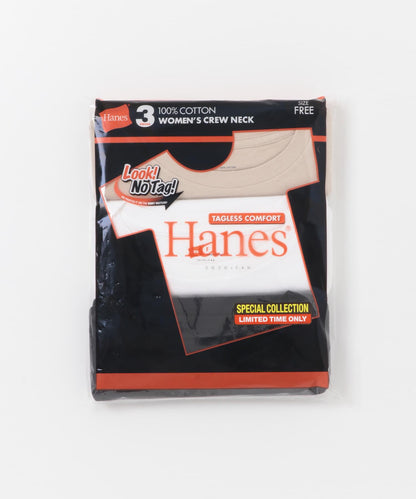 HANES 3P 圓領T恤