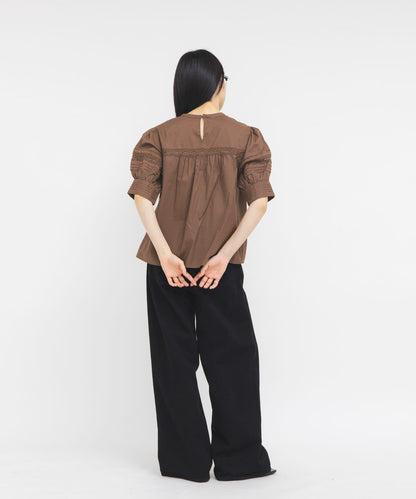 MIX蕾絲細節 女式襯衫