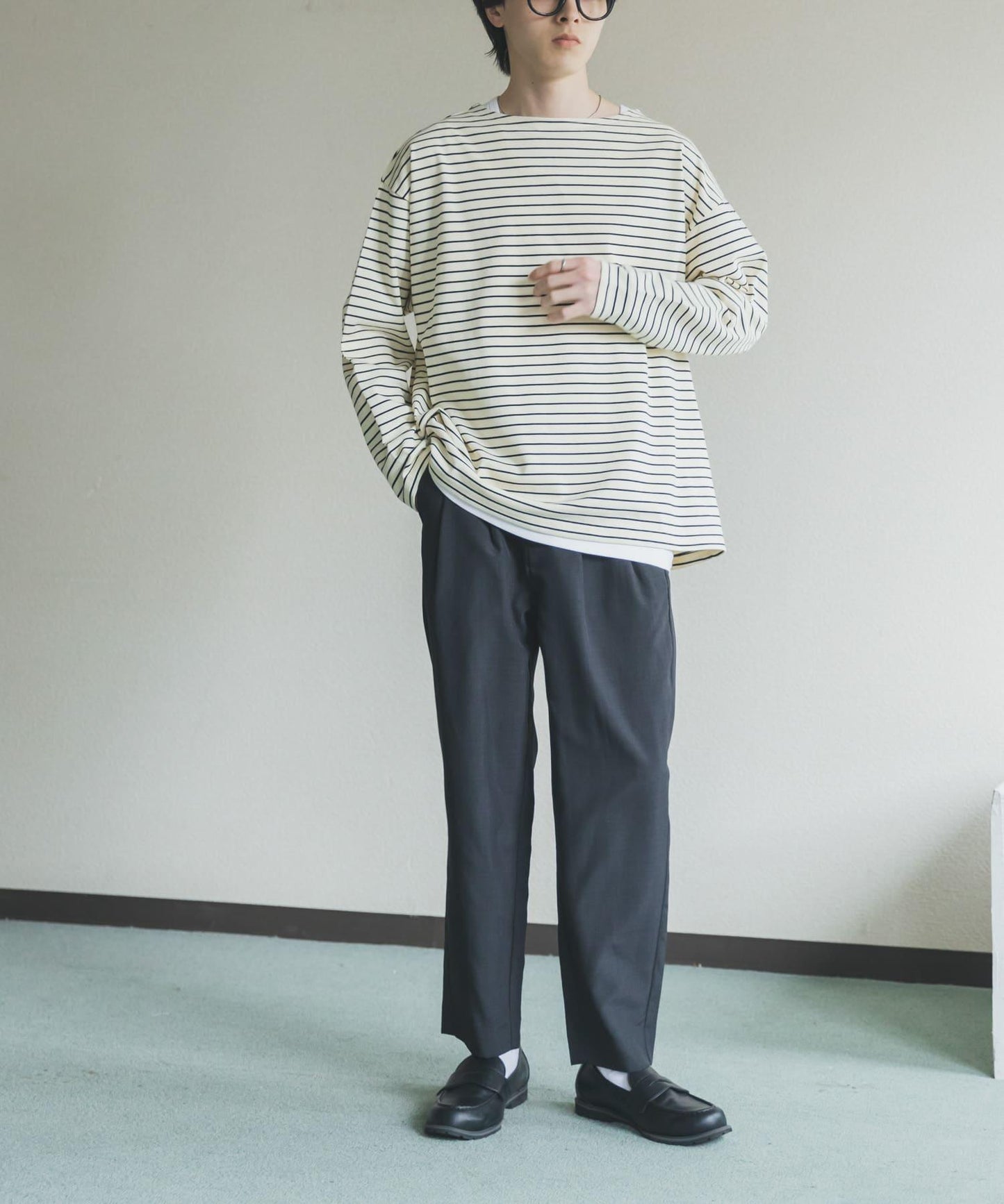 易打理速幹 抽褶錐形 褲子