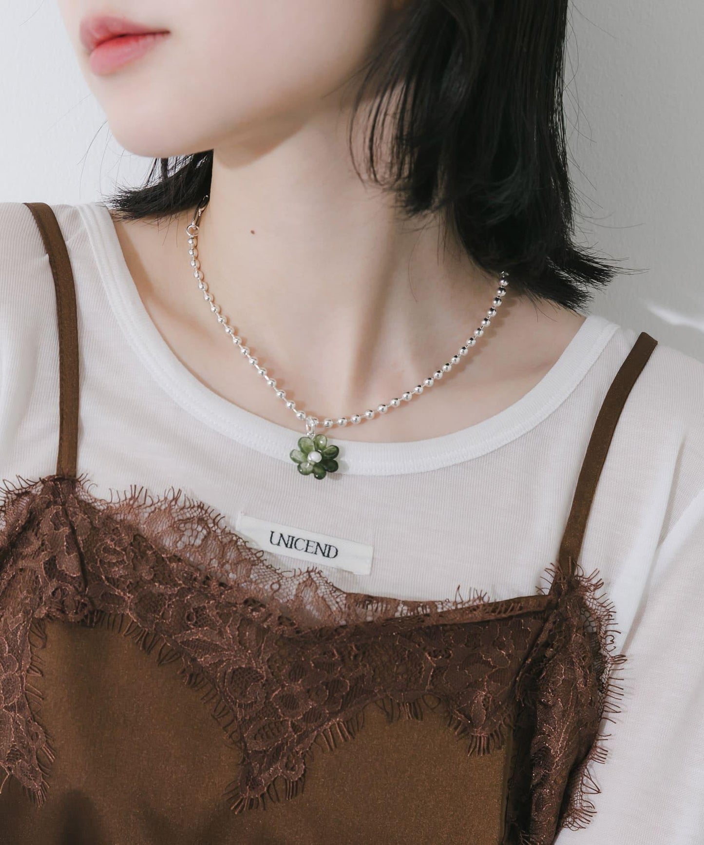 彩色花朵 多用設計 項鍊