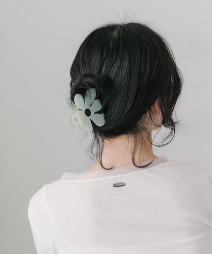 淡雅花朵造型 抓夾