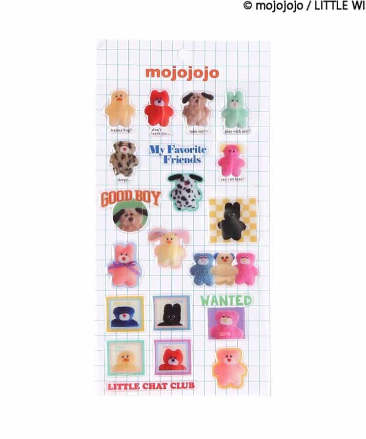 mojojojo 光澤樹脂貼紙
