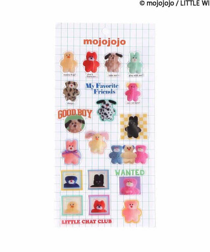 mojojojo 光澤樹脂貼紙