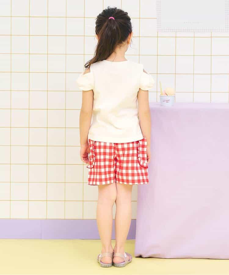 水陸兩用防潑水 荷葉邊口袋 休閒短褲