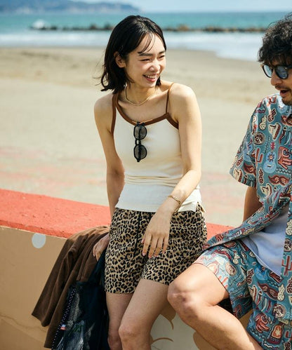 Beach & Festival 不對稱設計 帶胸墊 吊帶背心