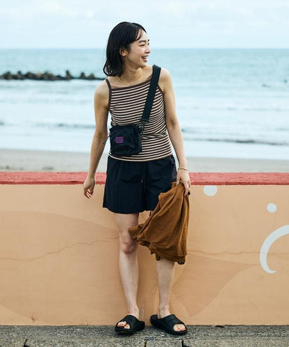 Beach & Festival 帶胸墊 條紋 吊帶背心