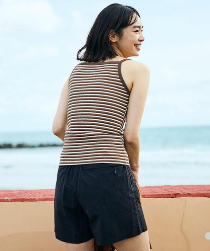 Beach & Festival 帶胸墊 條紋 吊帶背心