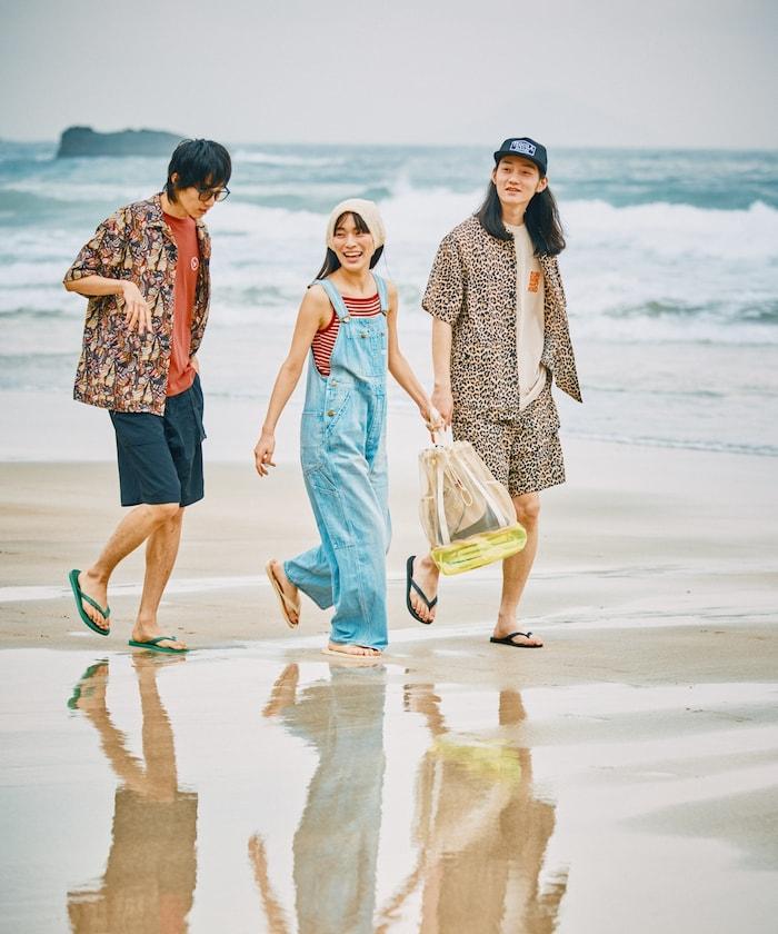 Beach & Festival 帶胸墊 條紋 吊帶背心
