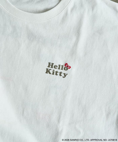HELLO KITTY（凱蒂貓） 兔子造型 背部印花 短袖T恤