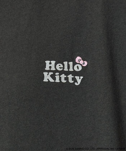 HELLO KITTY（凱蒂貓） 兔子造型 背部印花 短袖T恤