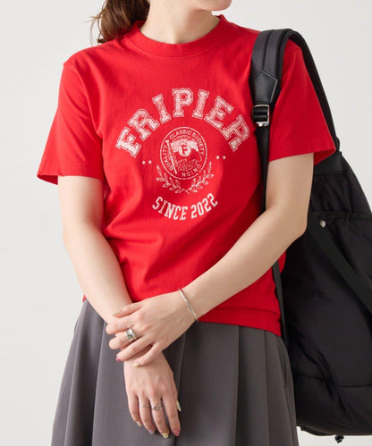 學院印花Tee 《FRIPIER》