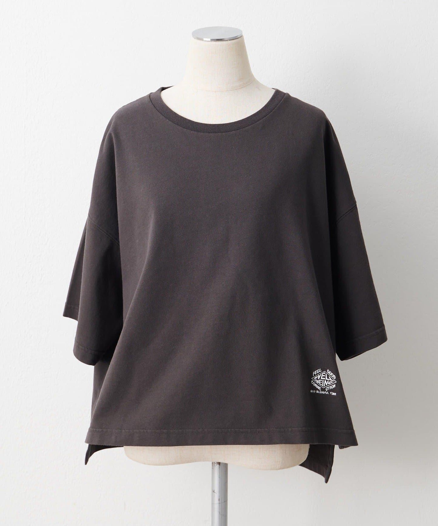 有機棉混Logo短袖T恤