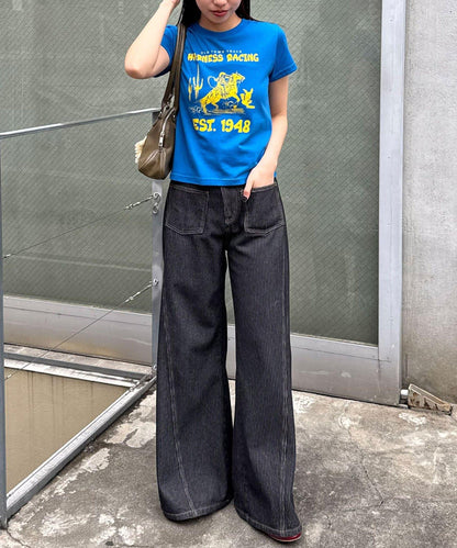 多款圖案 小領口 T恤