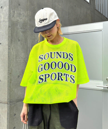 SOUNDS GOOOOD 網眼Logo T恤
