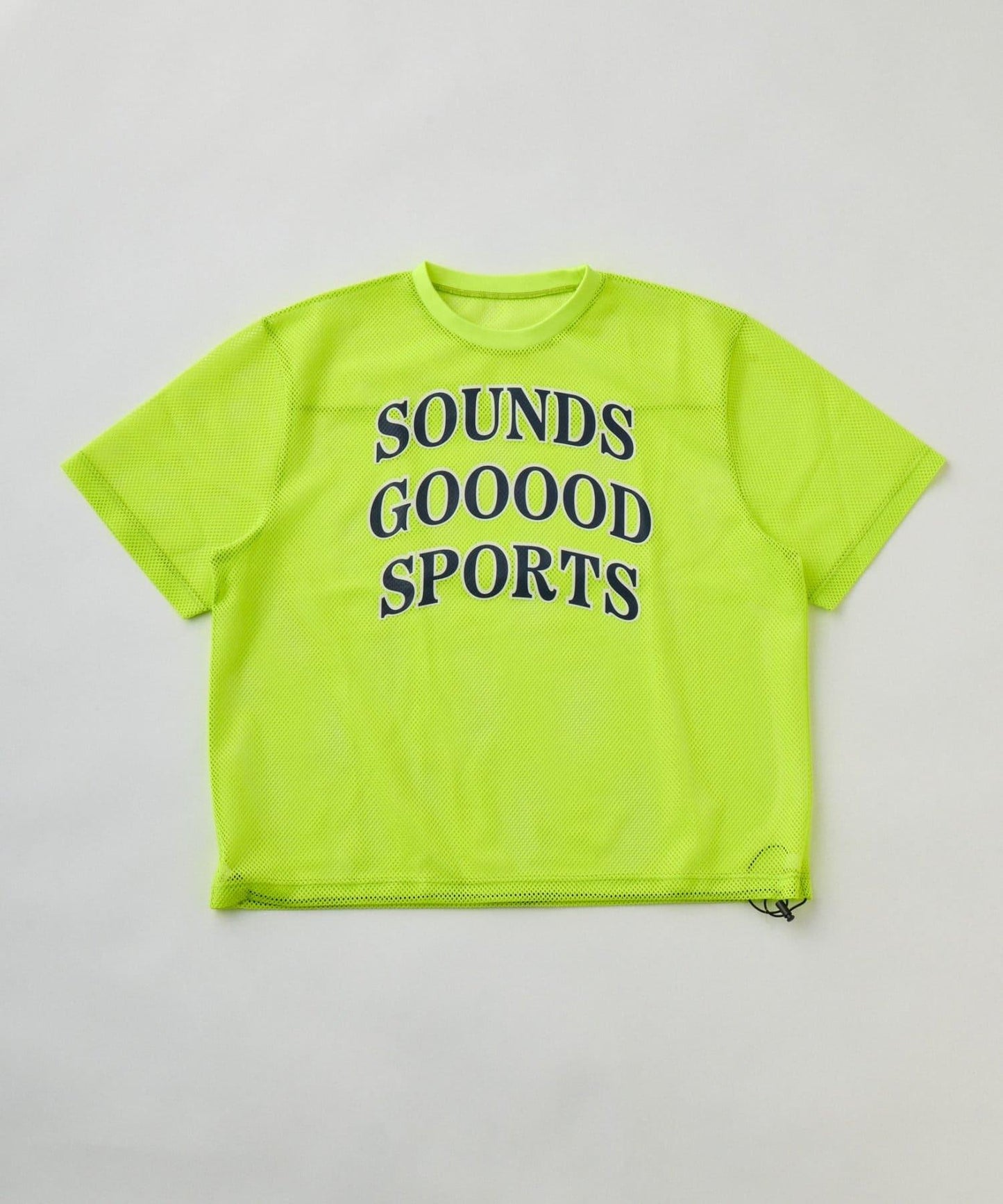 SOUNDS GOOOOD 網眼Logo T恤