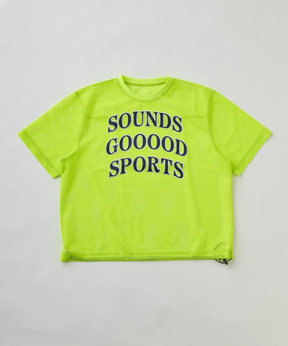 SOUNDS GOOOOD 網眼Logo T恤