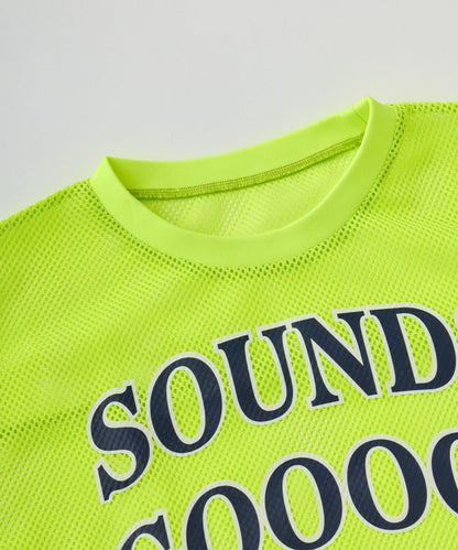 SOUNDS GOOOOD 網眼Logo T恤