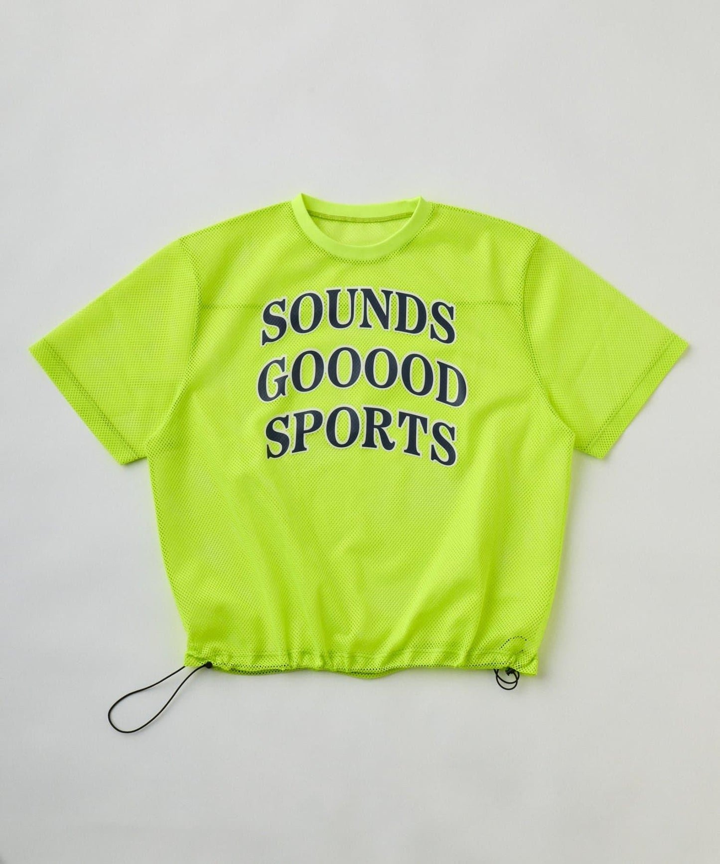 SOUNDS GOOOOD 網眼Logo T恤