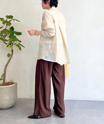 蕾絲休閒褲
