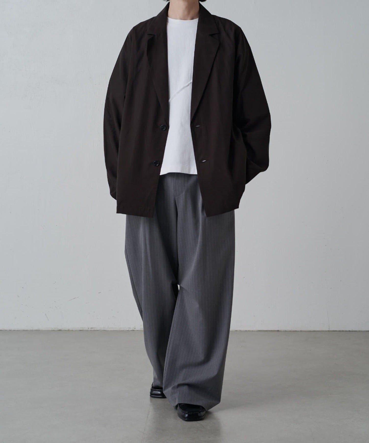 Neucon 重構拼接 寬鬆短款T恤