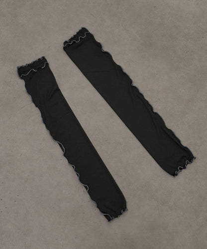 冷感UV防護 抽褶設計 60cm 防曬袖套