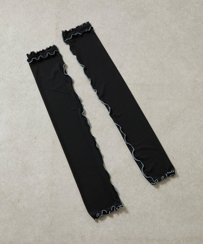 冷感UV防護 抽褶設計 60cm 防曬袖套