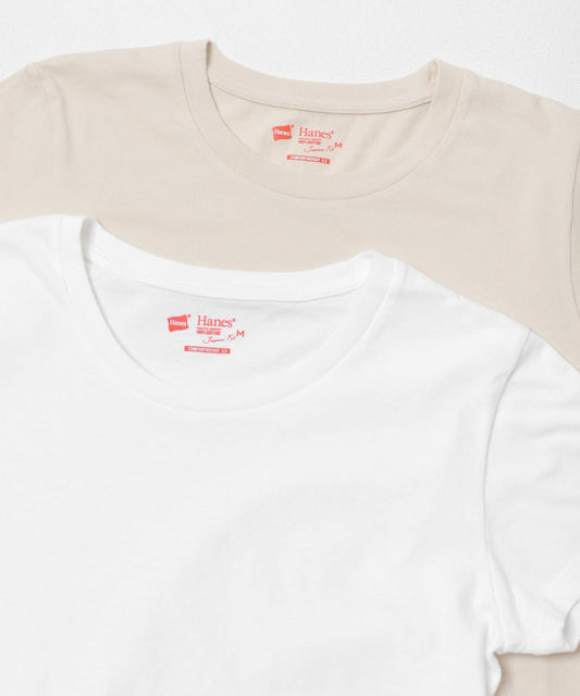 HANES 2P 圓領T恤