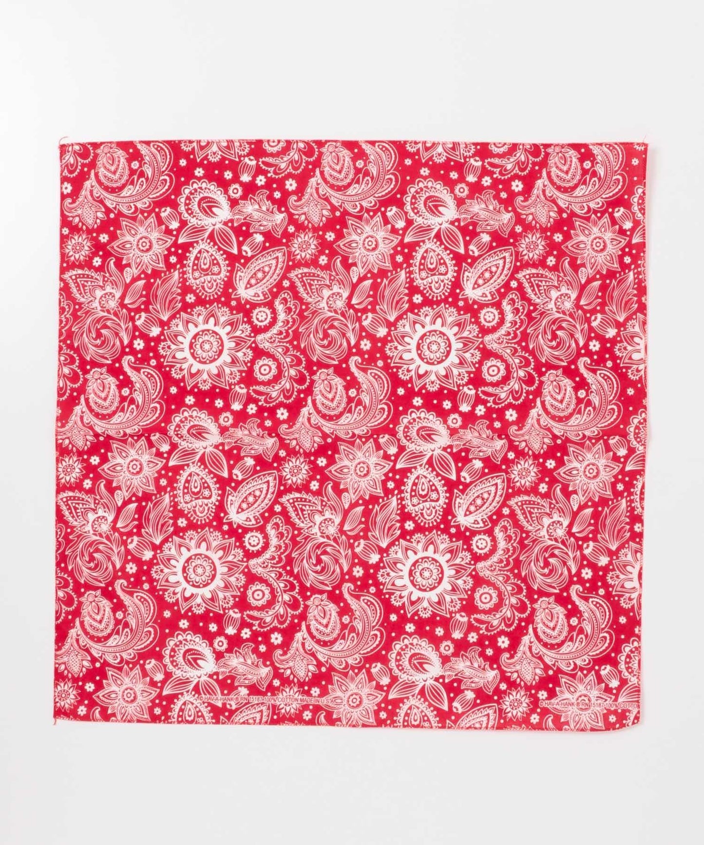 THE BANDANA CO NATURAL PAISLEY BANDANA 頭巾