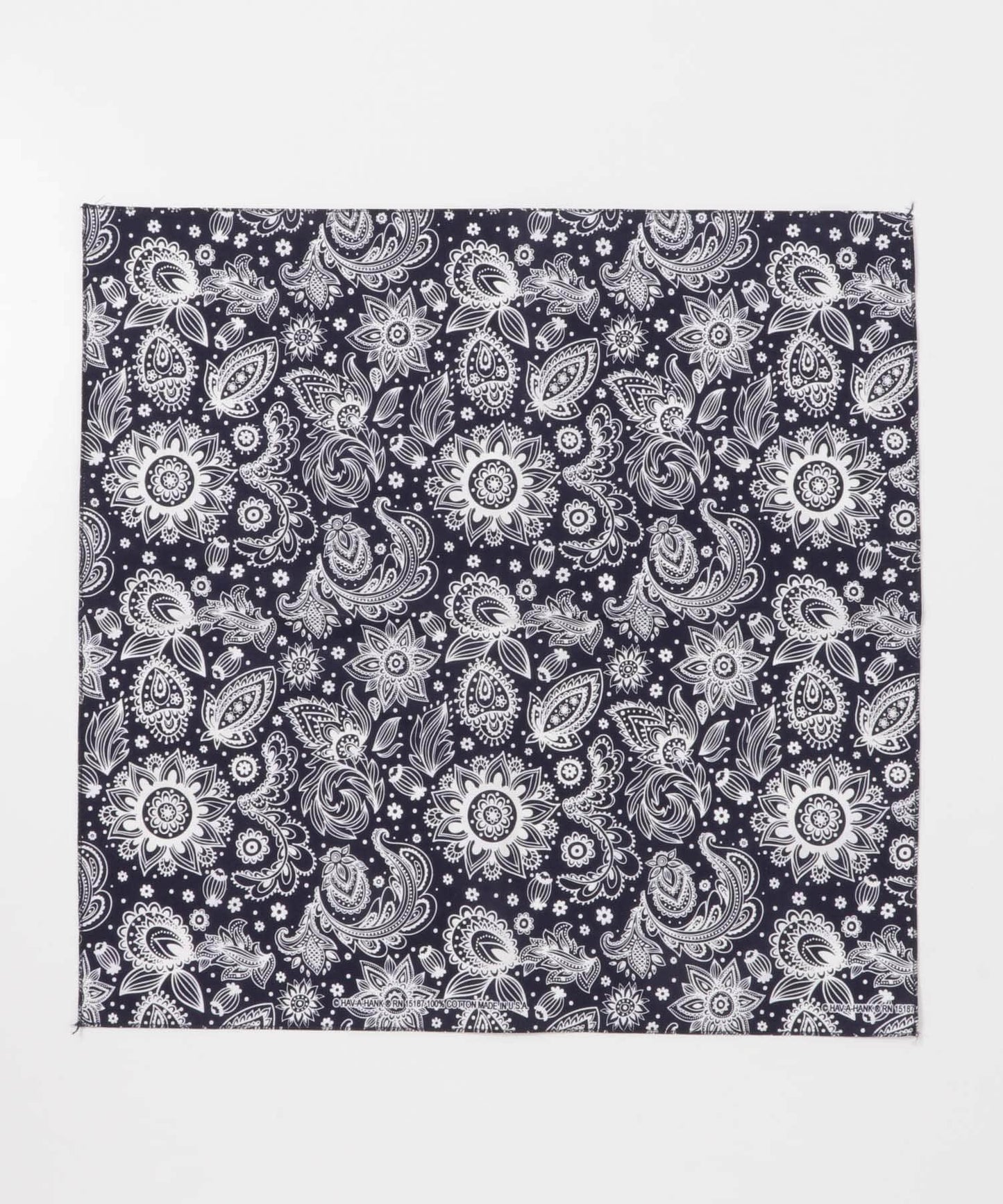 THE BANDANA CO NATURAL PAISLEY BANDANA 頭巾