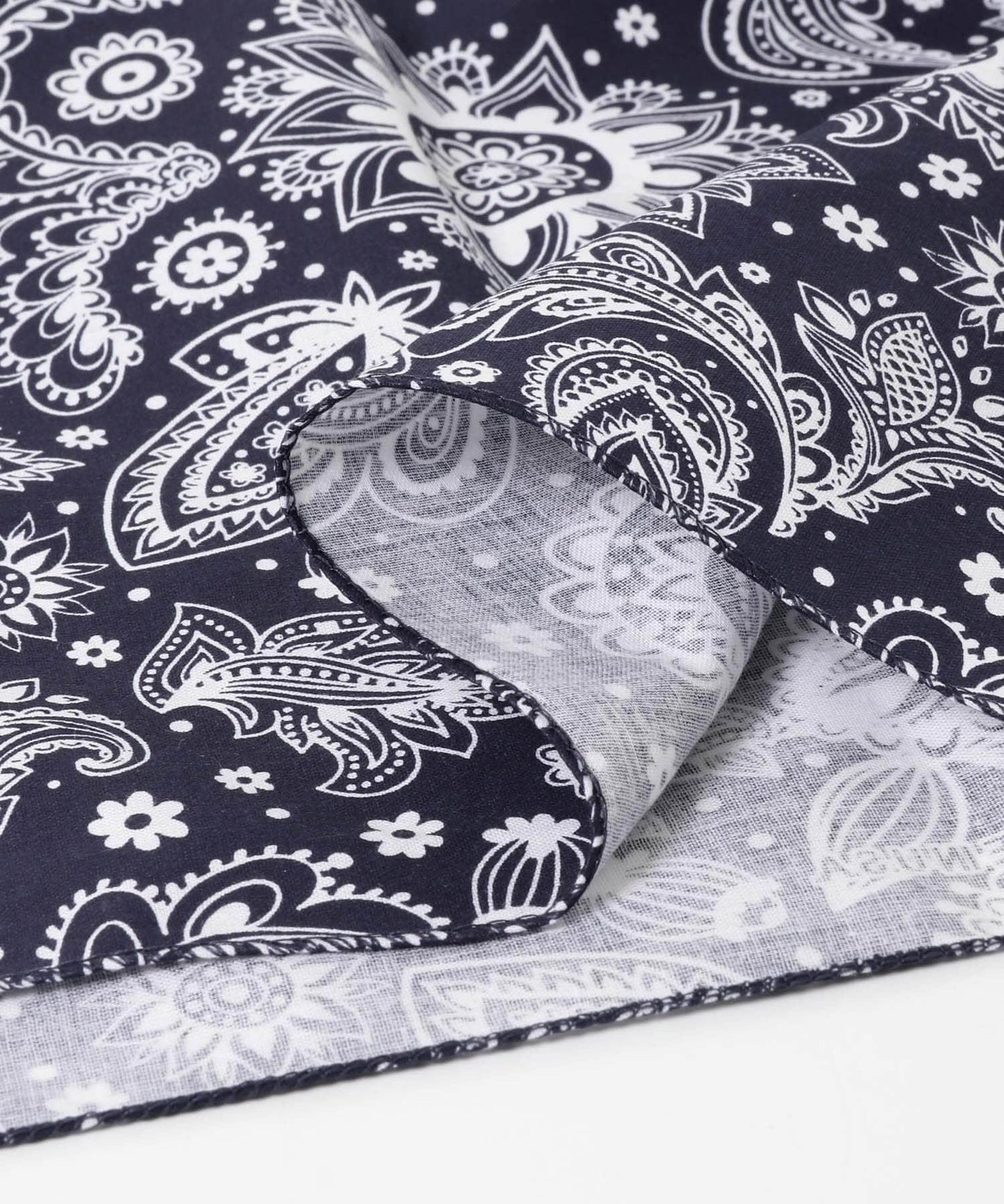 THE BANDANA CO NATURAL PAISLEY BANDANA 頭巾