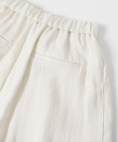 滾邊設計 鬆緊休閒褲