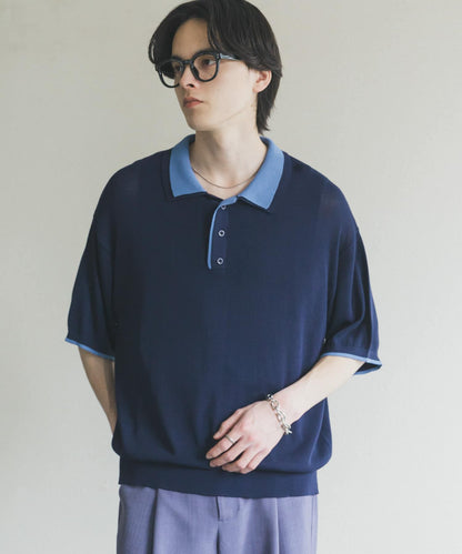 假兩件 針織 POLO衫