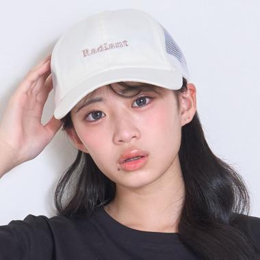 標誌網眼棒球帽