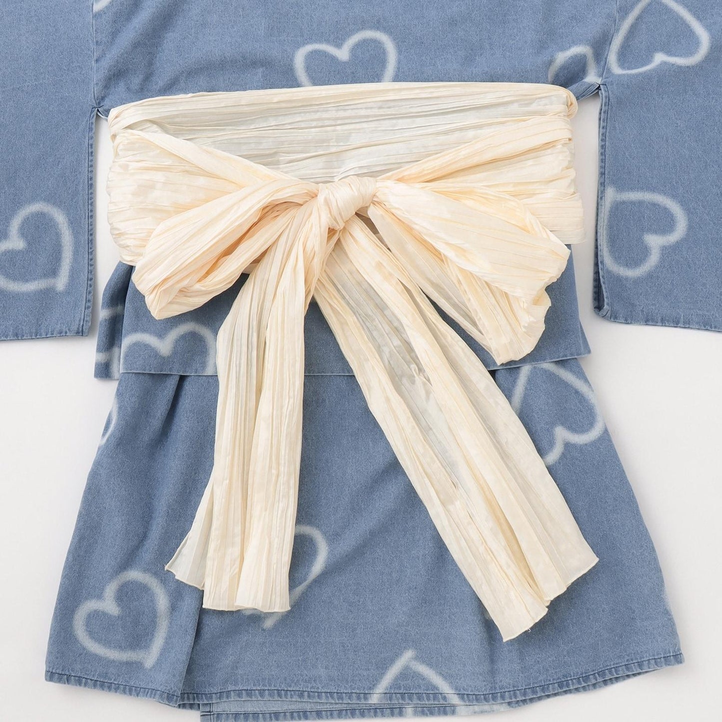 牛仔短款 2way 浴衣